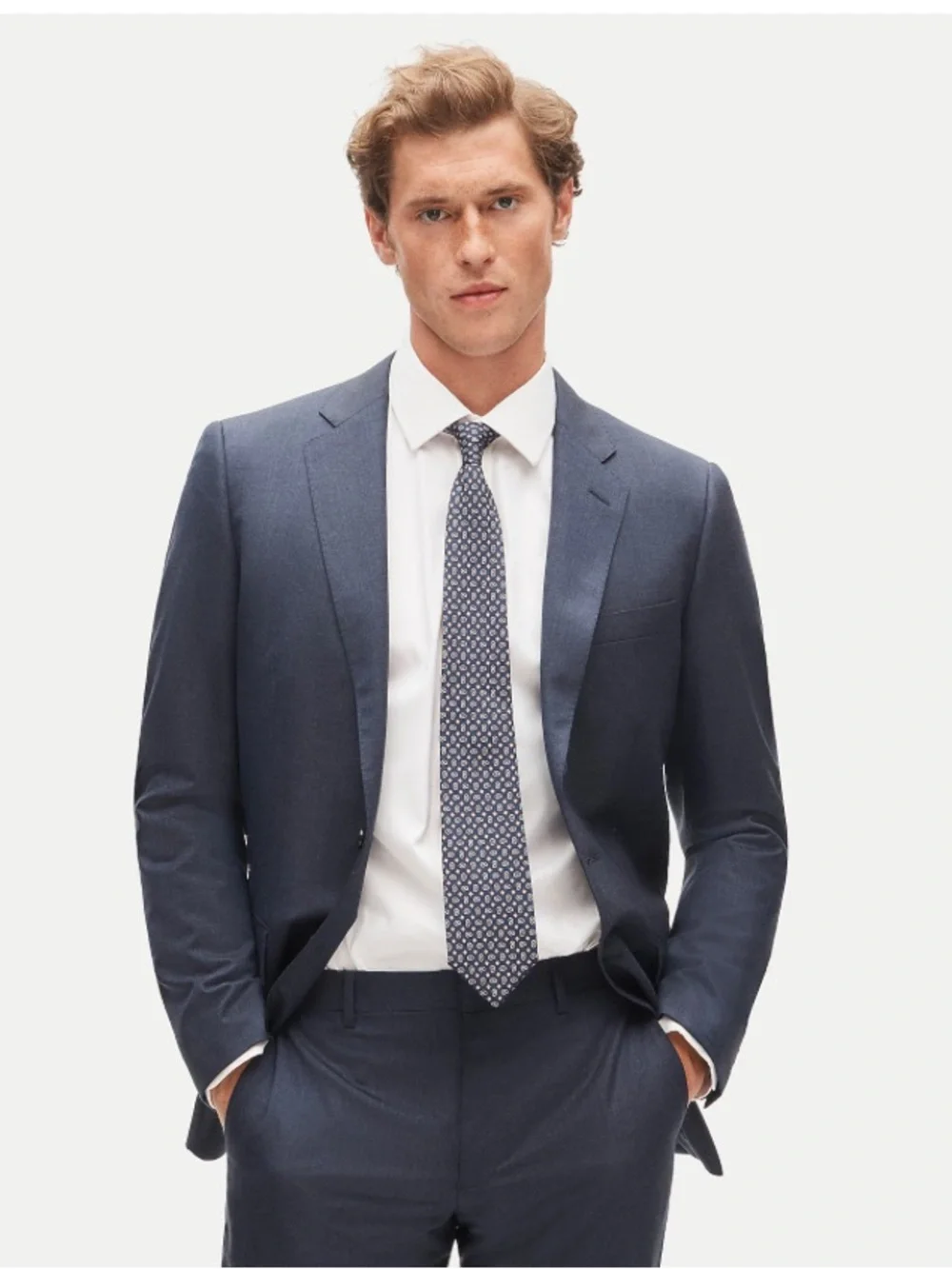 J crew deep pacific Ludlow Slim-fit suit jacket in Italian wool